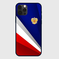 Чехол iPhone 12 Pro Max Россия - униформа федерации