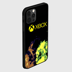 Чехол для iPhone 12 Pro Max Xbox game flame, цвет: 3D-черный — фото 2