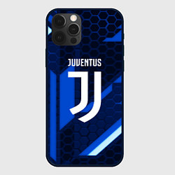 Чехол iPhone 12 Pro Max Juventus sport geometry steel