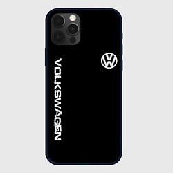 Чехол iPhone 12 Pro Max Volkswagen logo white