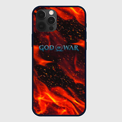 Чехол iPhone 12 Pro Max God of war fire steel