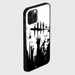 Чехол для iPhone 12 Pro Max Dead by daylight horror краски, цвет: 3D-черный — фото 2