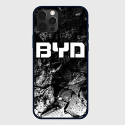 Чехол iPhone 12 Pro Max BYD black graphite