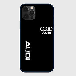 Чехол для iPhone 12 Pro Max AUDI sport white, цвет: 3D-черный