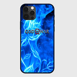 Чехол iPhone 12 Pro Max God of war neon flower