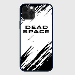 Чехол iPhone 12 Pro Max Dead space чёрные краски