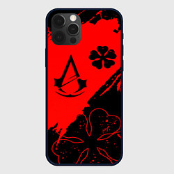 Чехол iPhone 12 Pro Max Assassins Creed logo clewer