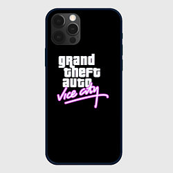 Чехол iPhone 12 Pro Max GTA vice city logo