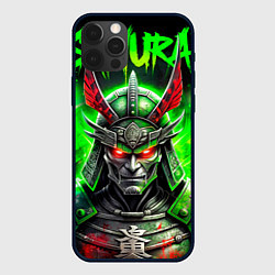 Чехол iPhone 12 Pro Max Samurai green