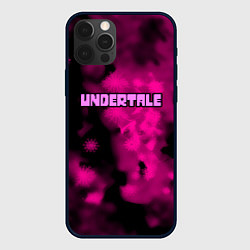 Чехол iPhone 12 Pro Max Undertale pink game