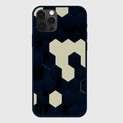 Чехол iPhone 12 Pro Max Соты абстракция
