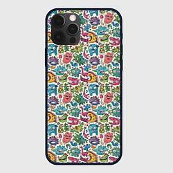Чехол iPhone 12 Pro Max Лесные чудовища