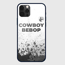 Чехол iPhone 12 Pro Max Cowboy Bebop - white gradient посередине