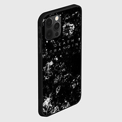 Чехол для iPhone 12 Pro Max Death Stranding black ice, цвет: 3D-черный — фото 2