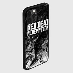 Чехол для iPhone 12 Pro Max Red Dead Redemption black graphite, цвет: 3D-черный — фото 2