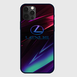 Чехол iPhone 12 Pro Max Lexus stripes