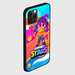 Чехол для iPhone 12 Pro Max Brawl Stars Шелли squad busters, цвет: 3D-черный — фото 2