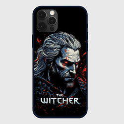 Чехол iPhone 12 Pro Max The Witcher blood