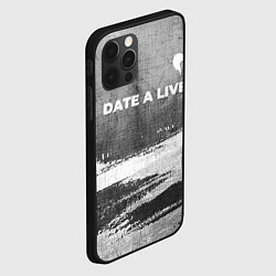 Чехол для iPhone 12 Pro Max Date A Live - grey gradient посередине, цвет: 3D-черный — фото 2