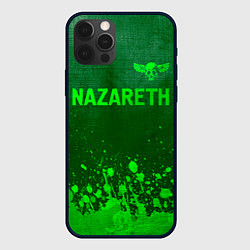 Чехол iPhone 12 Pro Max Nazareth - green gradient посередине