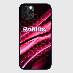 Чехол iPhone 12 Pro Max Roblox броня розовый