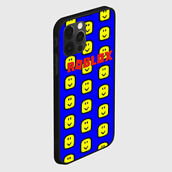 Чехол для iPhone 12 Pro Max Roblox pattern mobile, цвет: 3D-черный — фото 2