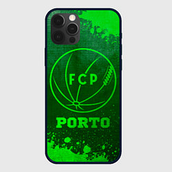 Чехол iPhone 12 Pro Max Porto - green gradient