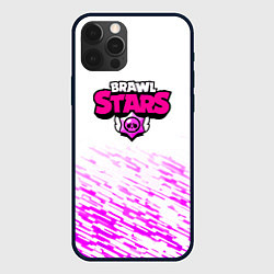 Чехол для iPhone 12 Pro Max Brawl stars neon texture, цвет: 3D-черный