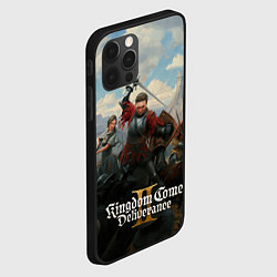 Чехол для iPhone 12 Pro Max Битва Kingdom come deliverence 2, цвет: 3D-черный — фото 2