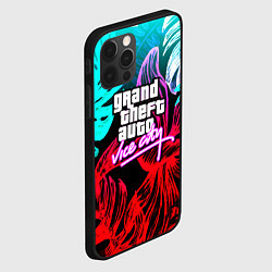 Чехол для iPhone 12 Pro Max GTA vice city tropic, цвет: 3D-черный — фото 2