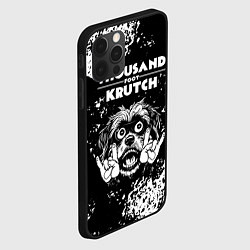 Чехол для iPhone 12 Pro Max Thousand Foot Krutch рок пес, цвет: 3D-черный — фото 2