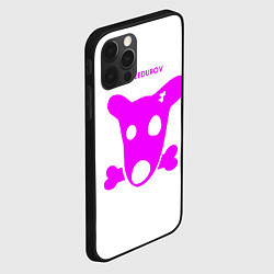 Чехол для iPhone 12 Pro Max Собачка дурова и надпись FREEDUROV, цвет: 3D-черный — фото 2