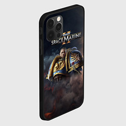 Чехол для iPhone 12 Pro Max Captain Titus Warhammer 40000 space marine 2, цвет: 3D-черный — фото 2