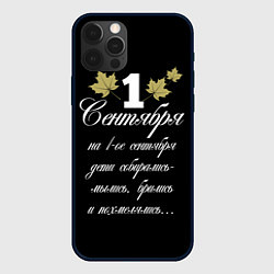 Чехол iPhone 12 Pro Max 1 сентября - дети собирались