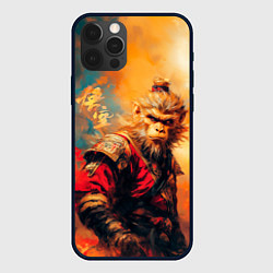 Чехол iPhone 12 Pro Max Black Myth Wukong осень