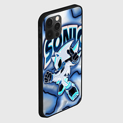 Чехол для iPhone 12 Pro Max Sonic boom, цвет: 3D-черный — фото 2