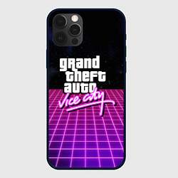 Чехол iPhone 12 Pro Max GTA retro wave