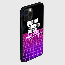 Чехол для iPhone 12 Pro Max GTA retro wave, цвет: 3D-черный — фото 2