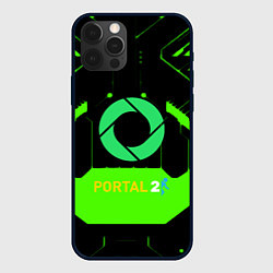 Чехол iPhone 12 Pro Max Portal game pattern