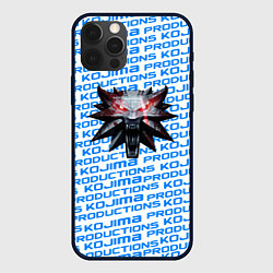 Чехол iPhone 12 Pro Max Kojima x witcher