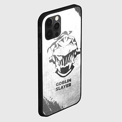 Чехол для iPhone 12 Pro Max Goblin Slayer - white gradient, цвет: 3D-черный — фото 2