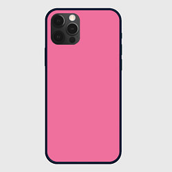 Чехол iPhone 12 Pro Max Эмоция стыда - розовый