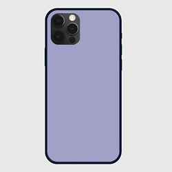 Чехол iPhone 12 Pro Max Эмоция хандры - бледно-фиолетовый