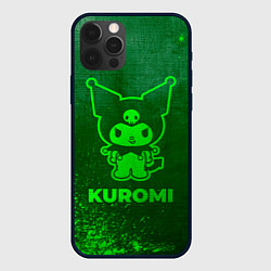 Чехол iPhone 12 Pro Max Kuromi - green gradient