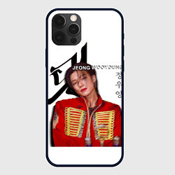 Чехол для iPhone 12 Pro Max Ateez Jeong Wooyoung, цвет: 3D-черный