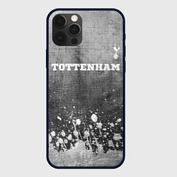 Чехол iPhone 12 Pro Max Tottenham - grey gradient посередине