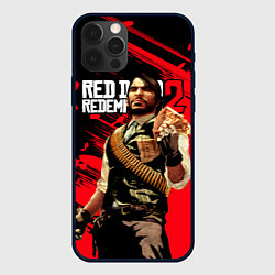 Чехол iPhone 12 Pro Max Red Dead Redemption 2 - Wanted