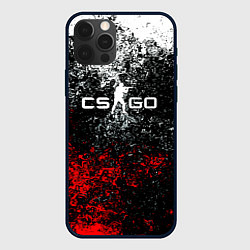 Чехол iPhone 12 Pro Max CSGO брызги красок