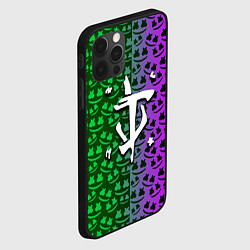 Чехол для iPhone 12 Pro Max Doom x Marshmello, цвет: 3D-черный — фото 2