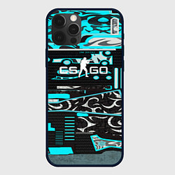 Чехол для iPhone 12 Pro Max CSGO winter sport, цвет: 3D-черный